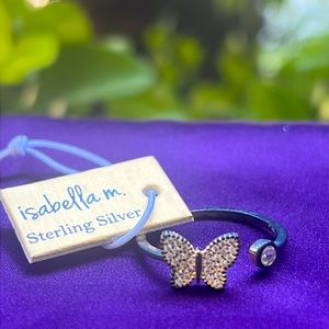Butterfly Sterling Silver Ring
